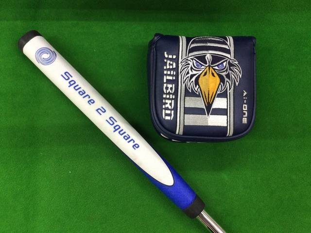 中古 Ai-ONE Square 2 Square JAILBIRDパター ゴルフ用品