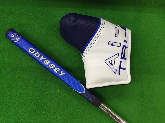 中古 Ai-ONE TRI-BEAM DOUBLE WIDE CSパター ゴルフ用品