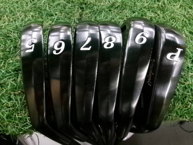 MasdaGolf アイアンセット JM-H2 ブラック PVD 6本