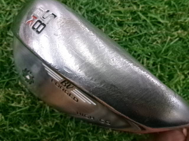 Titleist ウェッジ VOKEY FORGED HIGH CG サテン 58゜-12K