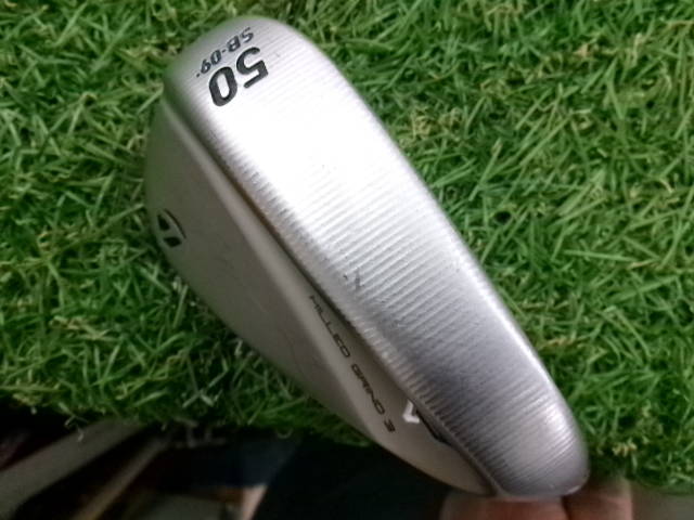TaylorMade ウェッジ MILLED GRIND 3 (クローム) 50°-SB09°