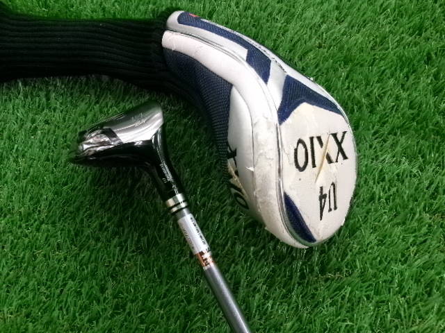 中古 XXIO (2012) U4(21゜)ユーティリティ ゴルフ用品