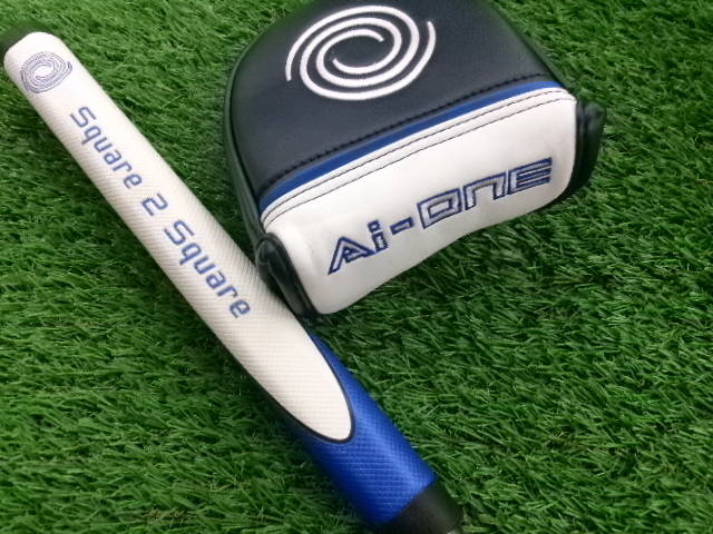 中古 Ai-ONE Square 2 Square MAX STRIPEパター ゴルフ用品