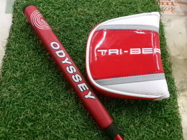 中古 TRI-BEAM RED #7 CSパター ゴルフ用品