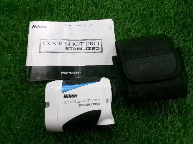 中古 Nikon COOLSHOT PRO STABILIZED距離測定器 ゴルフ用品