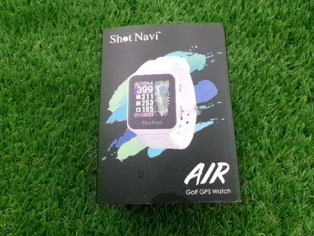 中古 Shot Navi AIR ホワイト距離測定器 ゴルフ用品