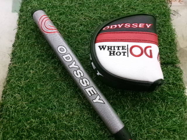 中古 WHITE HOT OG 2-BALL BLADE TOUR LINEDパター ゴルフ用品