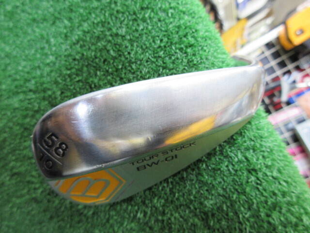 R･J BETTINARDI ウェッジ TOUR STOCK BW-01 (ニッケルクロムサテン) 58゜