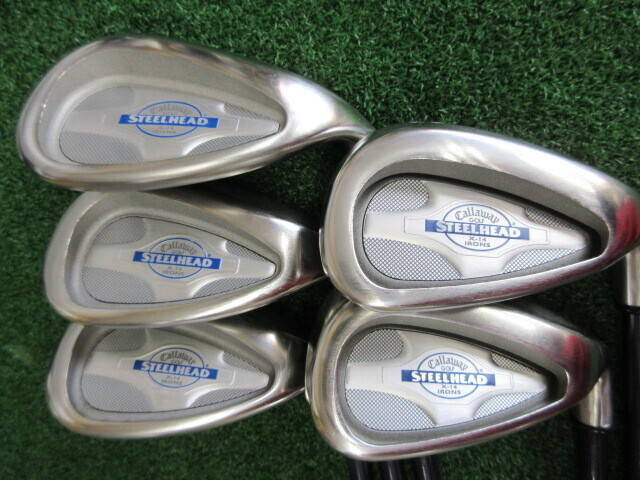 中古 STEELHEAD X-14 10本アイアンセット ゴルフ用品