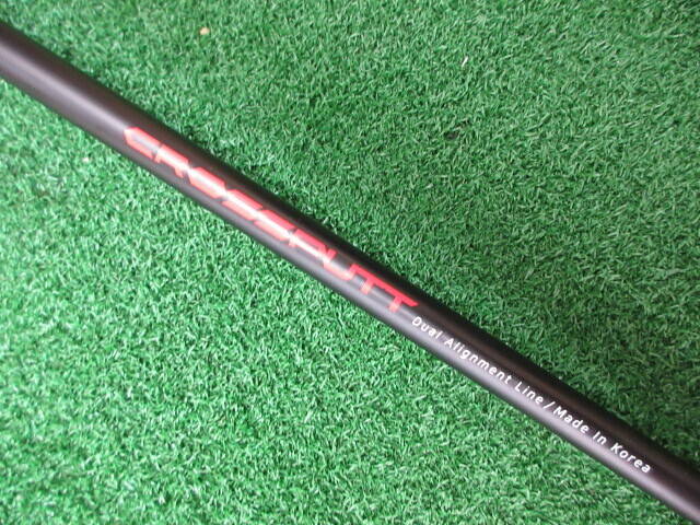 中古 CROSSPUTT RED BLACK LABELパター ゴルフ用品