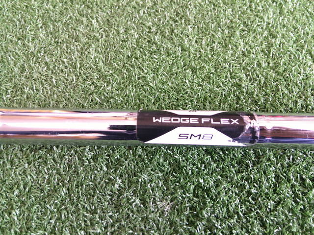 中古 Vokey SM8 ブラッシュドスチール 50°-12Fウェッジ ゴルフ用品