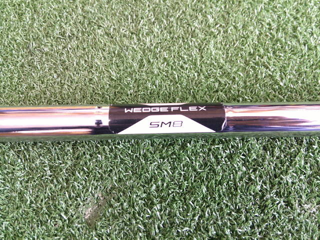 中古 Vokey SM8 ブラッシュドスチール 46°-10Fウェッジ ゴルフ用品