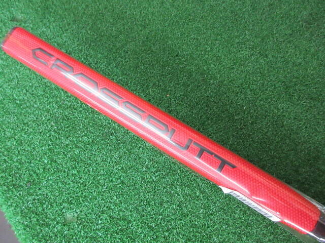 中古 CROSSPUTT RED BLACK LABELパター ゴルフ用品