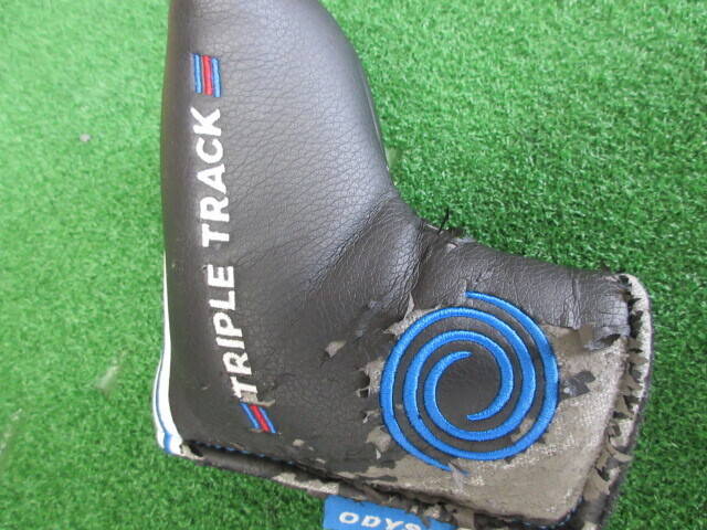 中古 TRIPLE TRACK DOUBLE WIDEパター ゴルフ用品
