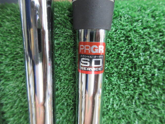 中古 PRGR 02 (2023) 5本アイアンセット ゴルフ用品