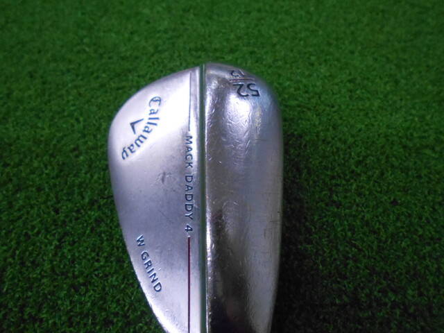 Callaway ウェッジ MACK DADDY 4 クロムメッキ W-GRIND 52゜-12