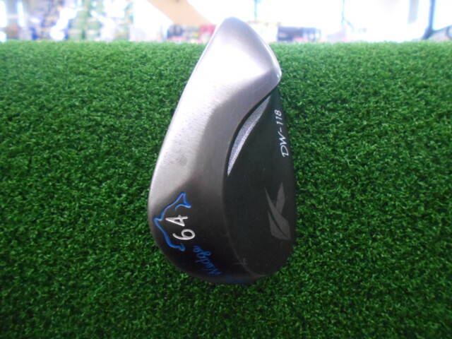 Kasco ウェッジ DOLPHIN WEDGE DW-118 BLK 64°
