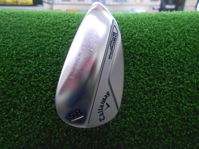 Callaway ウェッジ JAWS FORGED (2023) クロムメッキ 58°-9°