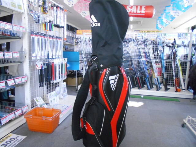 中古 adidas 中古キャディバッグキャディバッグ ゴルフ用品
