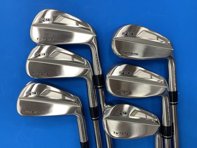 本間ゴルフ アイアンセット TOUR WORLD TW757B 6本