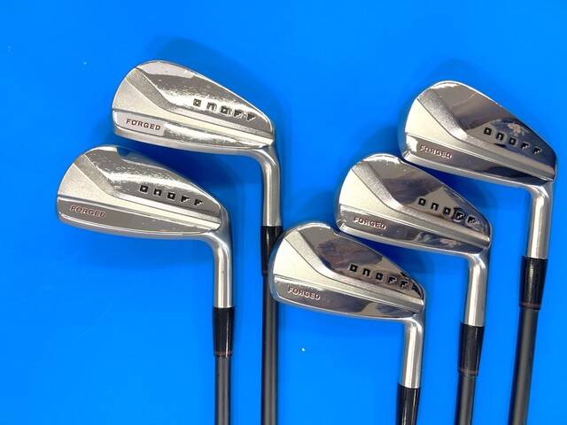 GLOBERIDE アイアンセット ONOFF FORGED KURO (2020) 5本
