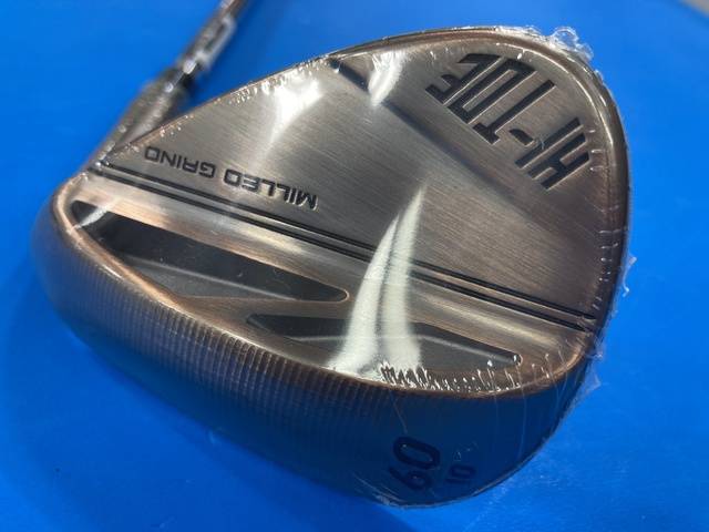 中古 MILLED GRIND HI-TOE (2022) カッパー 60°-10°ウェッジ ゴルフ用品
