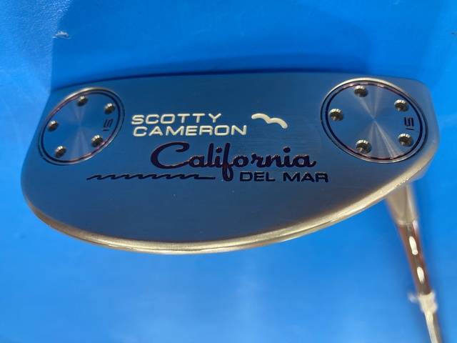 中古 California DEL MARパター ゴルフ用品
