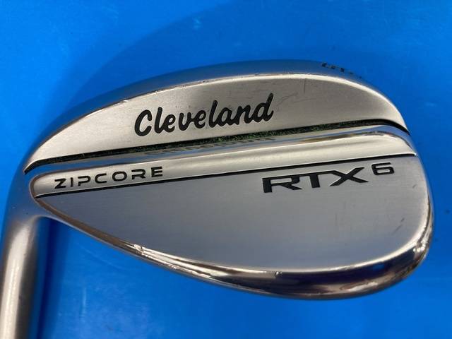 中古 RTX6 ZIPCORE ツアーサテン 58°-10°MID レフティウェッジ ゴルフ用品