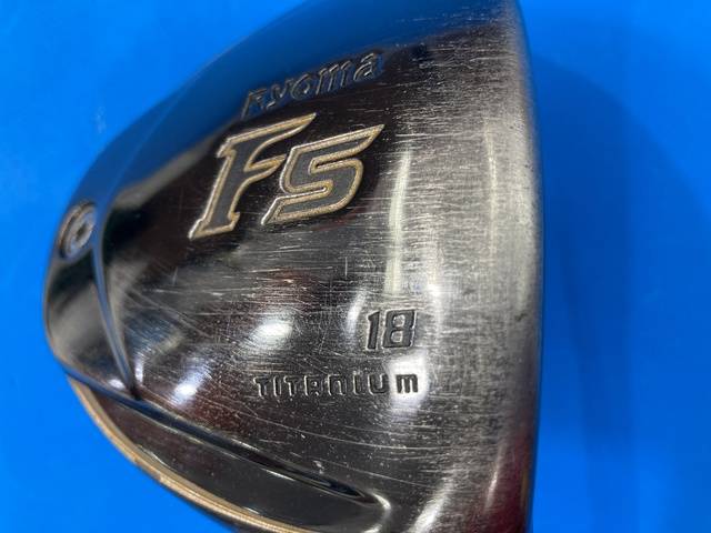 中古 RYOMA F (ブラック) #3(15゜)フェアウェイウッド ゴルフ用品