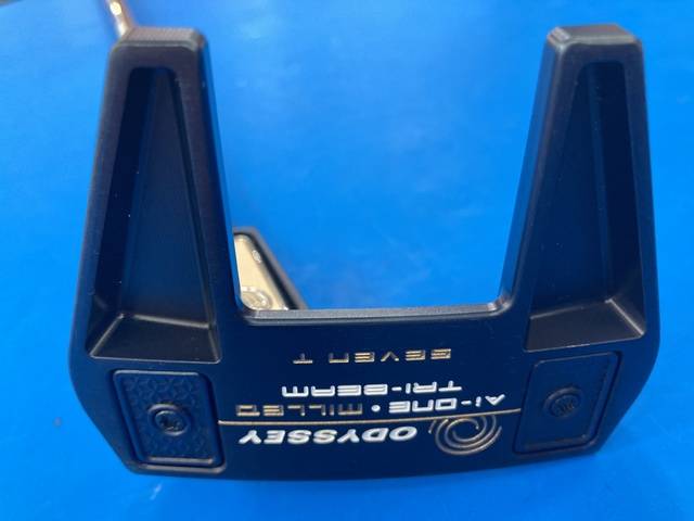 中古 Ai-ONE・MILLED TRI-BEAM SEVEN T DBパター ゴルフ用品