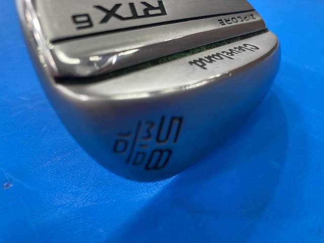 中古 RTX6 ZIPCORE ツアーサテン 58°-10°MID レフティウェッジ ゴルフ用品