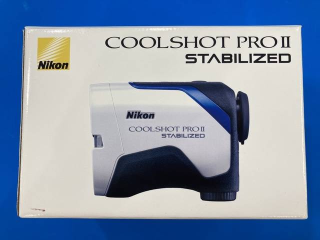 中古 Nikon COOLSHOT PRO II STABILIZED距離測定器 ゴルフ用品