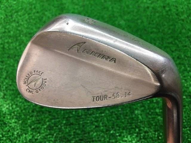 中古ゴルフ AKIRA TOUR (IPピンクゴールド) 58゜・14の写真