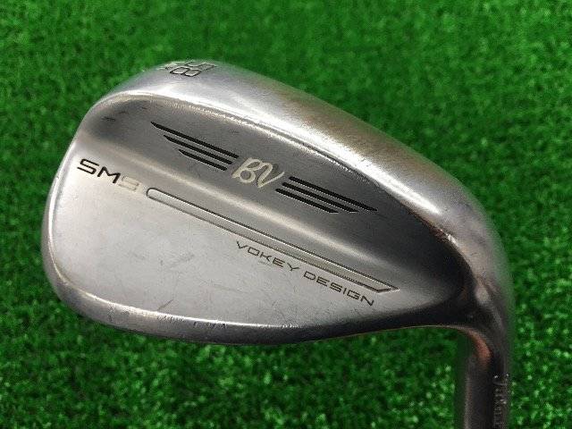 中古ゴルフ Vokey SM9 ツアークローム 58°-14Kの写真