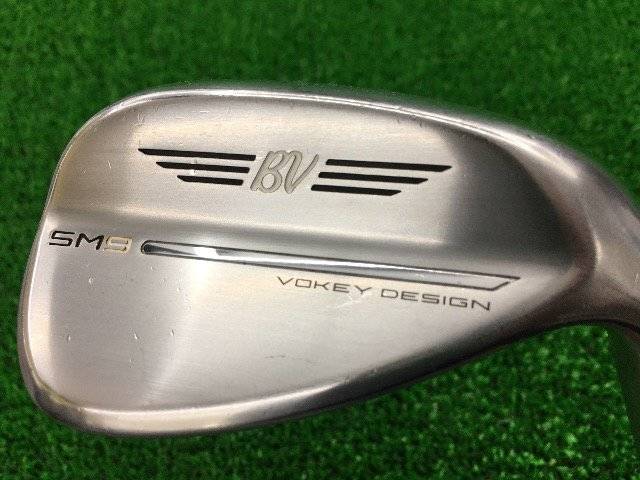 中古ゴルフ Vokey SM9 ツアークローム (US) 56°-14Fの写真