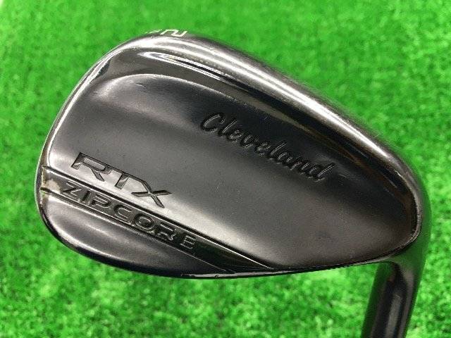 中古ゴルフ RTX ZIPCORE (ブラックサテン) 52°-10°の写真