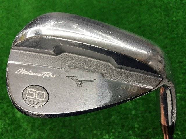 中古ゴルフ Mizuno Pro S18 サテン 50゜-07の写真