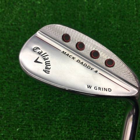 中古ゴルフ MACK DADDY 4 クロムメッキ W-GRIND 58゜-12の写真