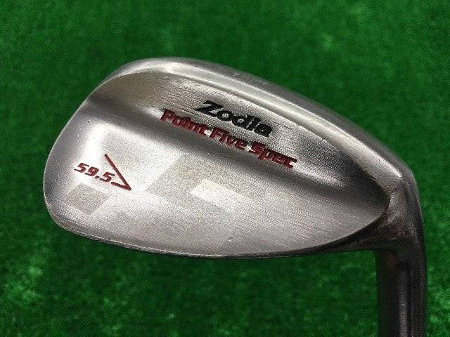 中古ゴルフ ZODIA Point Five Spec (N/C) 59.5°の写真