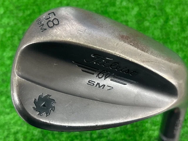 中古ゴルフ Vokey SM7 ジェットブラック 58゜-08Mの写真