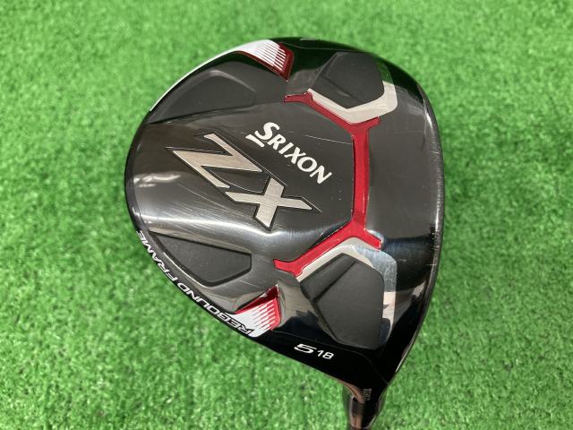 中古ゴルフ スリクソンZX 5W 18°の写真