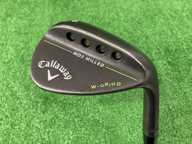 中古ゴルフ MD3 MILLED マットブラック 56-12W 56°
