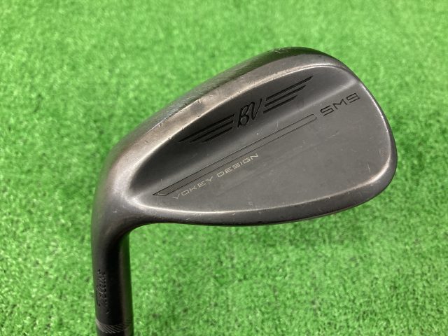 中古ゴルフ ボーケイSM9ジェットブラック58-10S 58°