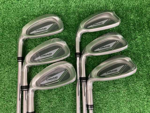 中古ゴルフ HEAD by POWERBILT 6本