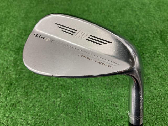 中古ゴルフ ボーケイSM9ツアークローム52-12F 52°