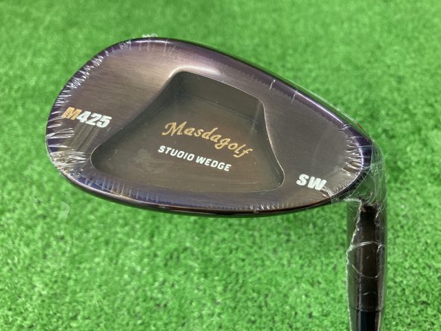 中古ゴルフ STUDIO WEDGE M425(グース) 銅メッキ SW 58°の写真