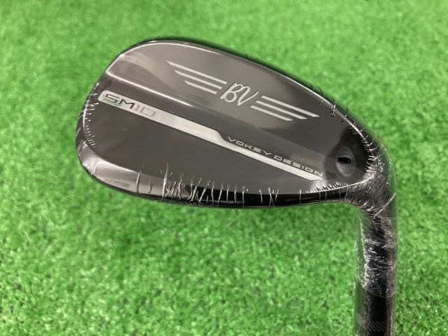 中古ゴルフ ボーケイSM10 Black Vapor 58-14K 58°の写真
