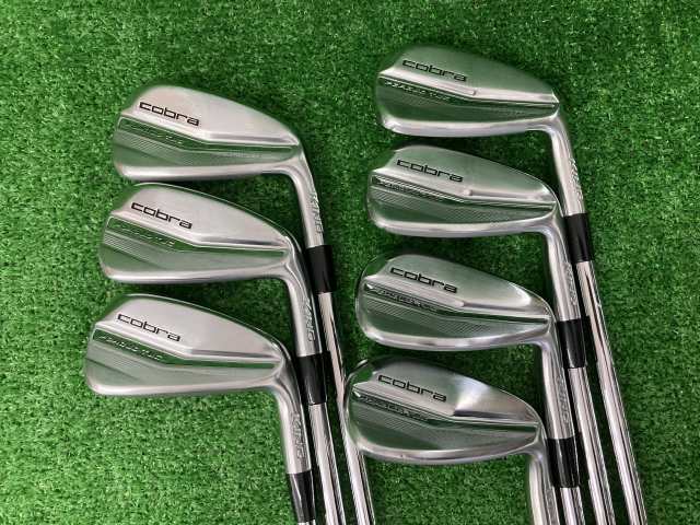 中古ゴルフ cobra アイアンセットの写真