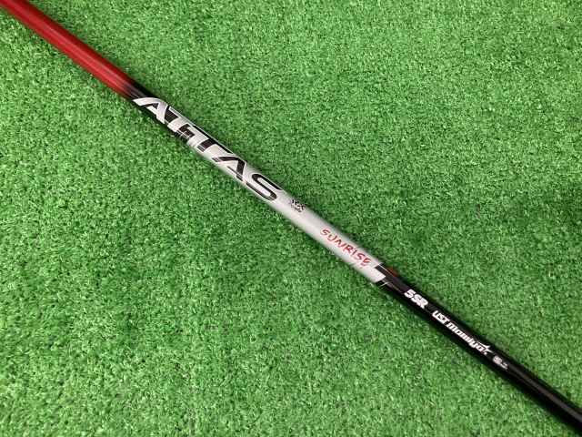 中古ゴルフ ATTAS RX SUNRISE RED 5（SR） テーラーメイド用スリーブ 44インチの写真
