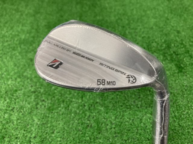 中古ゴルフ B-Limited BITING SPIN フルミルド 58-M10 58°の写真